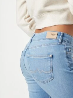 Pepe Jeans Jeans Skinny Jeans Pixie Dames Blauw -Dameskleding Verkoop Winkel b21ed2d36fcb75aba164888f00addb1c