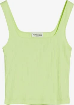 Armedangels Tanktops Top ANONG Dames Limoen