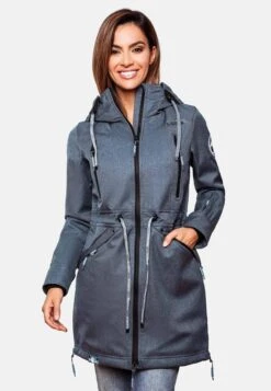Marikoo Parkas Tussenparka Dames Blauw -Dameskleding Verkoop Winkel b364175ad438903f1c94d490f25b42df