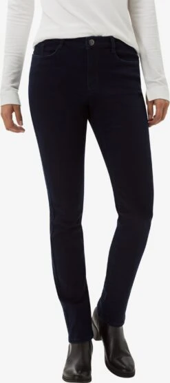 BRAX Jeans Slimfit Jeans Carola Dames Donkerblauw -Dameskleding Verkoop Winkel b3f90edb0fd6d73d76c20dbf10820294