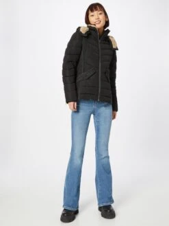 Tom Tailor Winterjassen Winterjas Dames Zwart -Dameskleding Verkoop Winkel b458588050a9c930f29ec4edfd036b1a