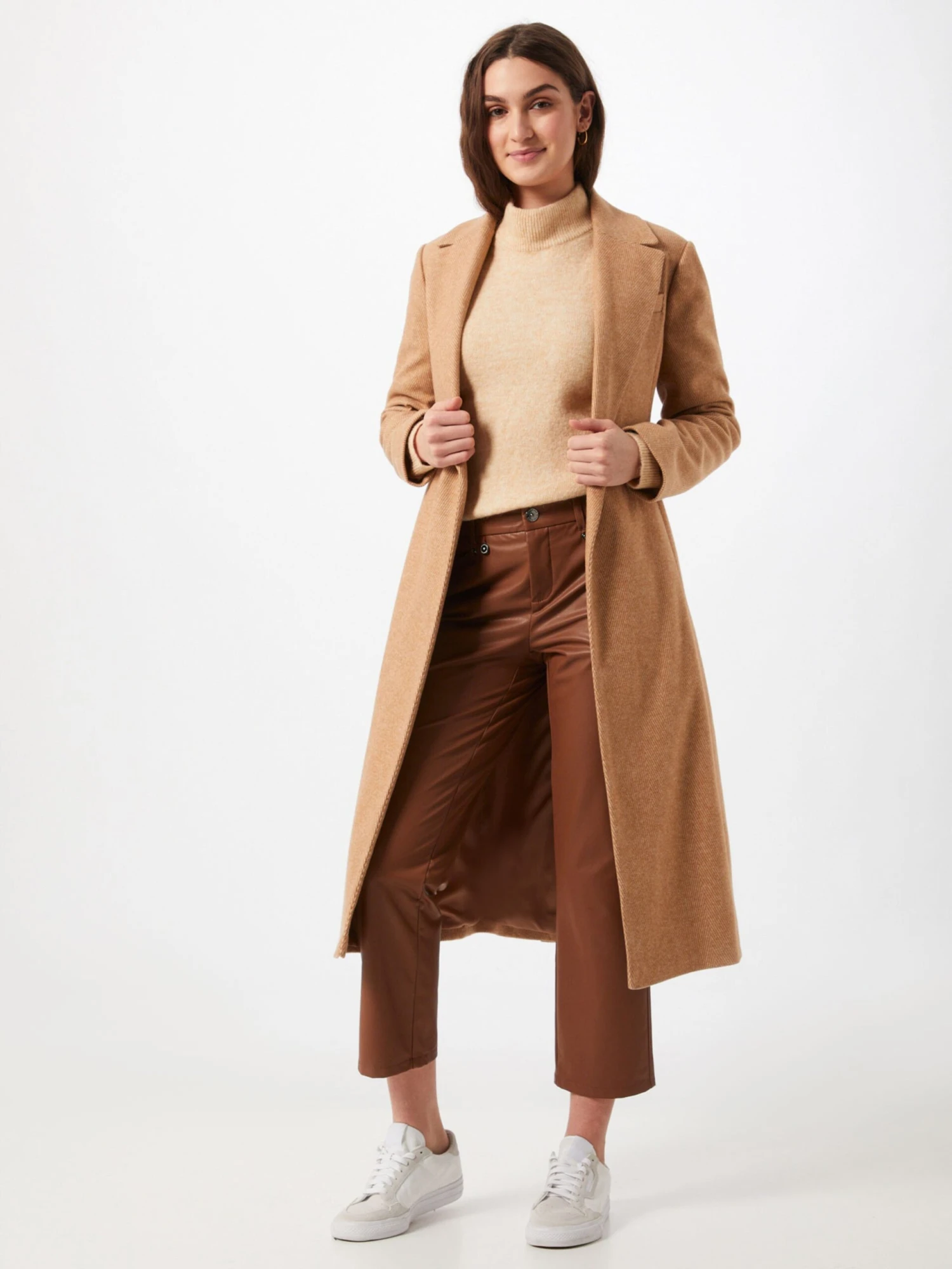 Basic Truien Trui Nora Dames Beige Gemêleerd 7 Basic Truien Trui Nora Dames Beige Gemêleerd - Afbeelding 5