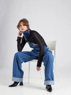 Tuinbroeken Wide Leg Tuinbroek Jeans Madlen Dames Blauw 13 Tuinbroeken Wide Leg Tuinbroek Jeans Madlen Dames Blauw -Dameskleding Verkoop Winkel b5d08c802bdf79121d2d90da37c6fcb0