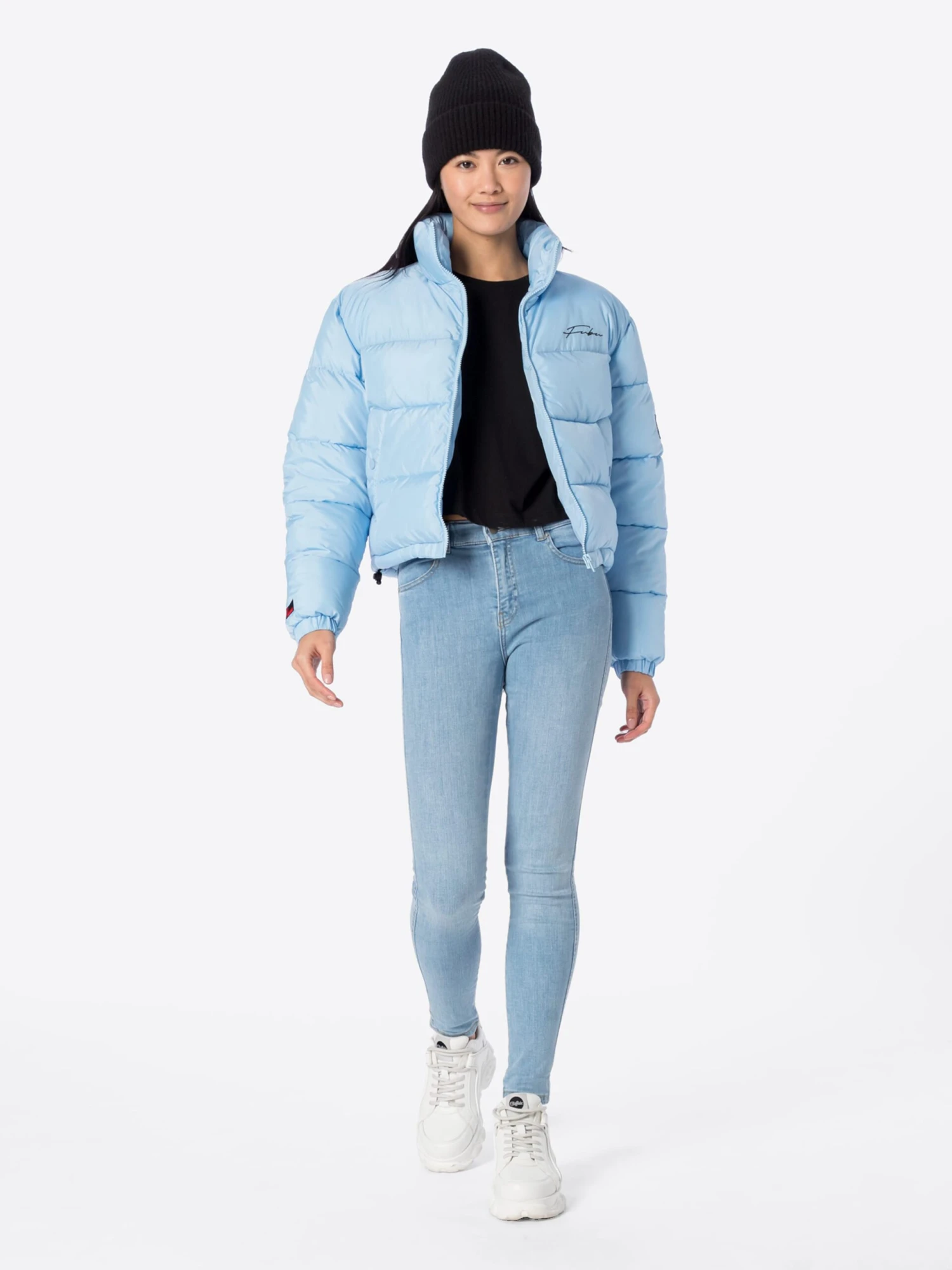 FUBU Tussenjassen Tussenjas Dames Lichtblauw 6 FUBU Tussenjassen Tussenjas Dames Lichtblauw - Afbeelding 5