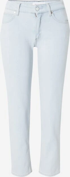 Calvin Klein Straight Regular Jeans Dames Lichtblauw