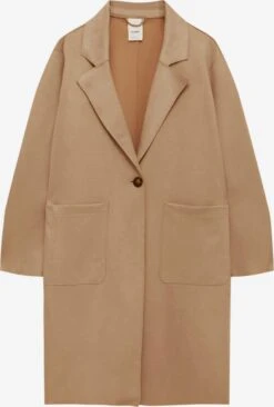 PULL & BEAR Tussenmantels Tussenmantel Dames Sand