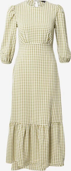 New Look Midi Jurken Jurk Dames Riet