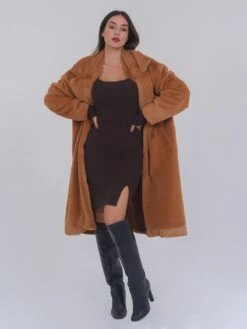 Wintermantels Wintermantel Dames Bruin -Dameskleding Verkoop Winkel b7e915f542ce71d8523dfdca9c383a5f