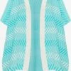 IZIA Ponchos & Kimonos Cape Dames Aqua 2 IZIA Ponchos & Kimonos Cape Dames Aqua -Dameskleding Verkoop Winkel b92d570c7a5e183a4158eb096a11d492