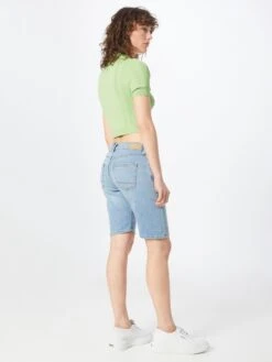ESPRIT Denim Shorts Slimfit Jeans Dames Blauw -Dameskleding Verkoop Winkel b96016e183c5953820055fa5cf662b15