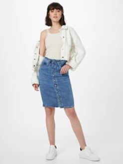 Dr. Denim Spaghetti Tops Top Winona Dames Ecru -Dameskleding Verkoop Winkel ba4b7fc4ef2a72022a9cfbbe742b3f7f