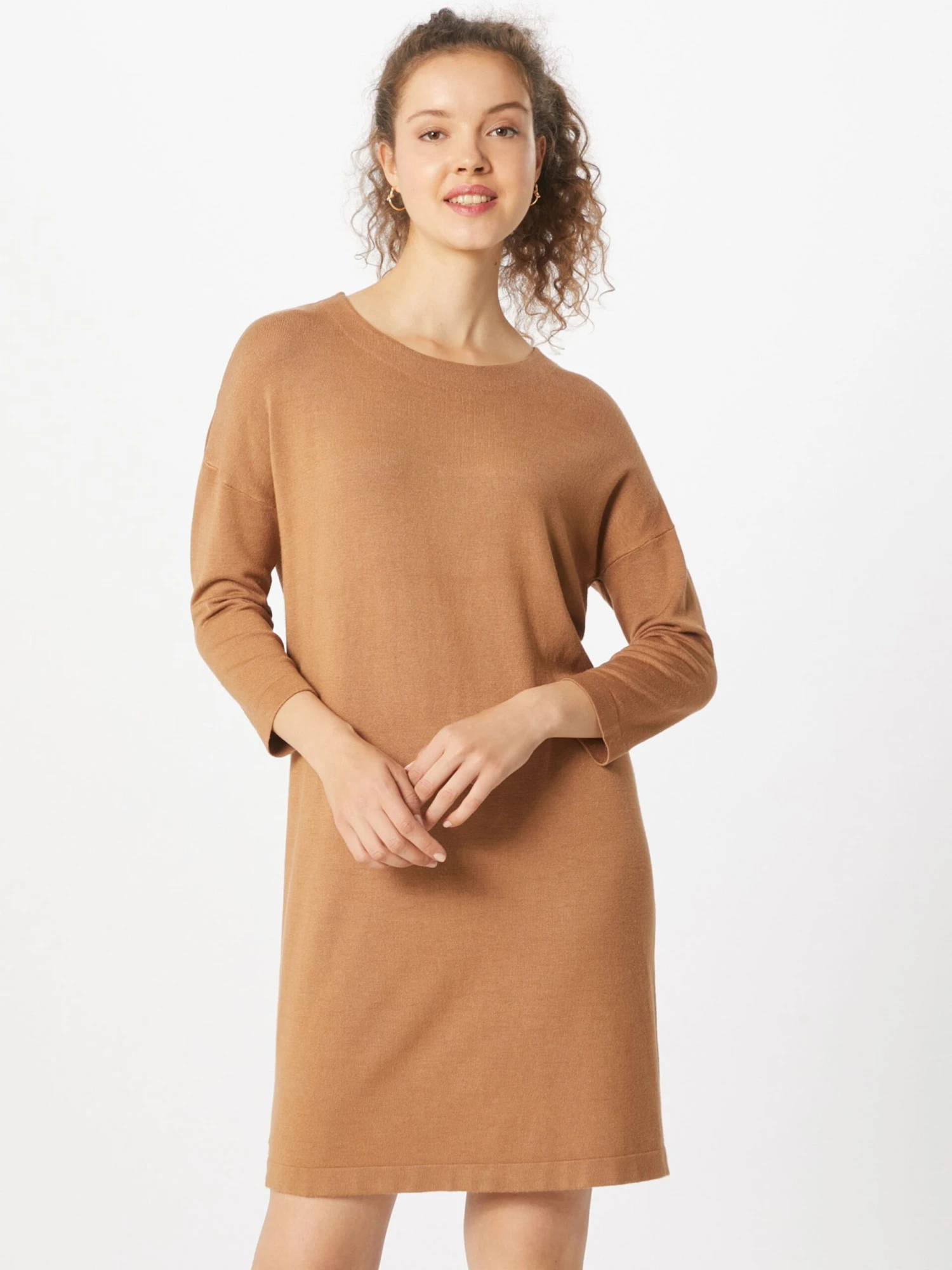 Vero Moda Gebreide Jurken Gebreide Jurk Glory Vipe Aura Dames Lichtbruin 4 Vero Moda Gebreide Jurken Gebreide Jurk Glory Vipe Aura Dames Lichtbruin - Afbeelding 2