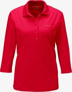 GOLDNER Polos Shirt Dames Rood