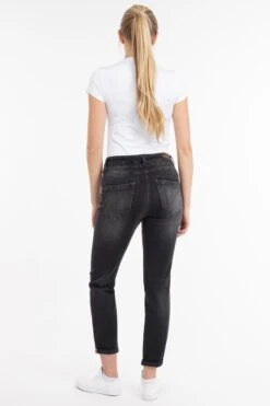 Jeans Slimfit Jeans Alara Dames Zwart -Dameskleding Verkoop Winkel bc0fea995337bd04f7c2115c5012db4f