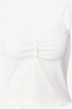 About You Spaghetti Tops Top Elisa Dames Wit