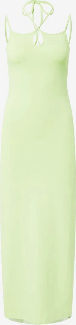 WEEKDAY Jerseyjurken Jurk Nina Dames Lichtgroen