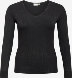 ONLY CARMAKOMA Basic Truien Trui Simone Dames Zwart