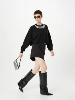 ONLY Sweatshirts Sweatshirt RHINE Dames Zwart 10 ONLY Sweatshirts Sweatshirt RHINE Dames Zwart -Dameskleding Verkoop Winkel bf1dd5ce473fc7f0e9fc80319071f0b5