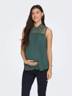 ONLY MATERNITY Kanten Tops Top Dames Groen -Dameskleding Verkoop Winkel bf941d3ee41e438de9b6fac726848a2c