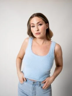 Tanktops Top COZY Dames Blauw 9 Tanktops Top COZY Dames Blauw -Dameskleding Verkoop Winkel c0cf7ba9043ac4544a7dc17b7c373e61