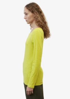 Marc O'Polo Longsleeves Shirt Dames Limoen -Dameskleding Verkoop Winkel c3056641c14c695cc0e36d9cb841d190