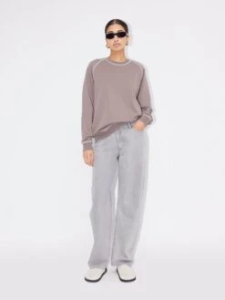 Sweatshirts Sweatshirt Floriane Dames Antraciet -Dameskleding Verkoop Winkel c32840b3433657f808cad33d8d08d083