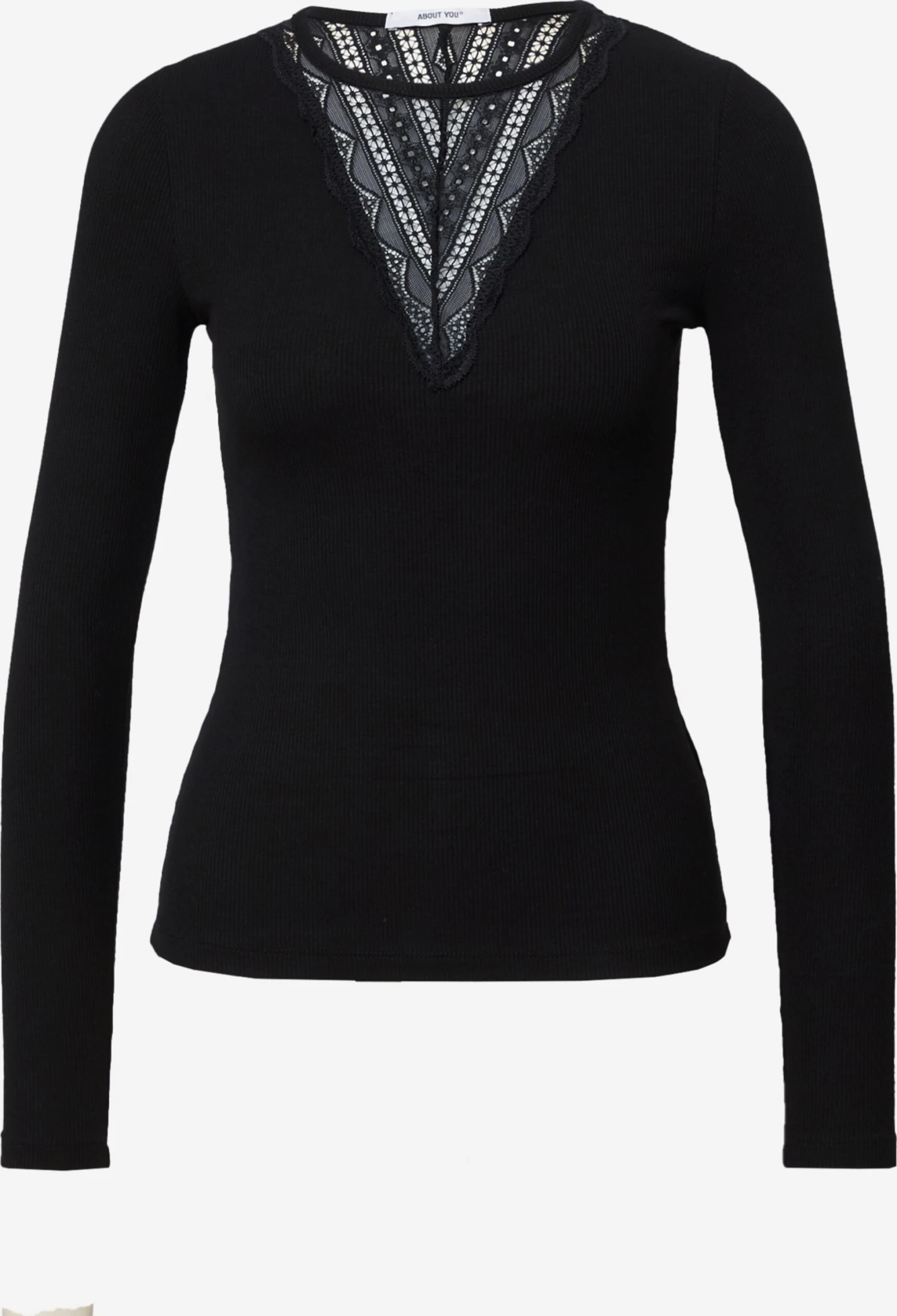 About You Longsleeves Shirt Raquel Dames Zwart 3 About You Longsleeves Shirt Raquel Dames Zwart