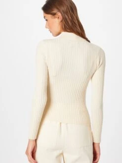 Pieces Coltruien Trui Crista Dames Crème -Dameskleding Verkoop Winkel c3839f3d7026ea9b95f0b57686fa83ab