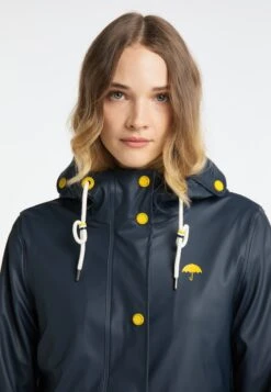 Schmuddelwedda Regenmantels Functionele Mantel Dames Donkerblauw -Dameskleding Verkoop Winkel c3e2093974155435b8c1dcdff48e7d1f