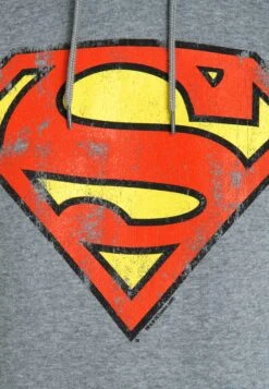 Logoshirt Hoodies Trui Superman - Logo Dames Grijs Gemêleerd -Dameskleding Verkoop Winkel c3ea56e7d49ccfdf275be38ecdd583f6