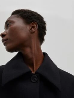 EDITED Wollen Mantels Tussenmantel Tosca Dames Zwart -Dameskleding Verkoop Winkel c478e423de8ed87ba942476e6148f379