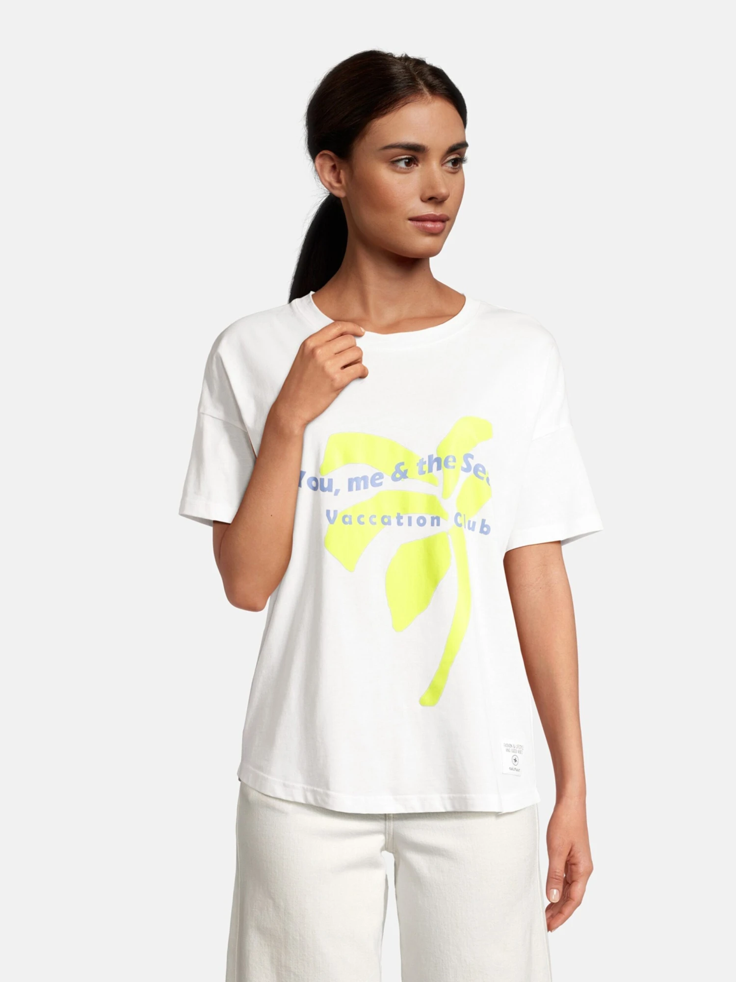 T-shirts Shirt Lagerstee Dames Offwhite 4 T-shirts Shirt Lagerstee Dames Offwhite - Afbeelding 2