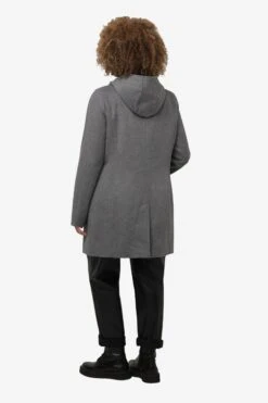 Ulla Popken Duffelcoats Tussenmantel Dames Grijs -Dameskleding Verkoop Winkel c5a99386c05cbc624d3cd30641527c82