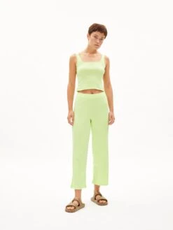 Armedangels Tanktops Top ANONG Dames Limoen -Dameskleding Verkoop Winkel c645165201a3c903f73d7c369c9b1e4a