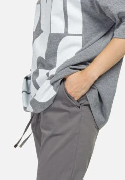 HELMIDGE Oversized Shirts Oversized Shirt Dames Grijs -Dameskleding Verkoop Winkel c7c19fe948ec963847deb7795f4ae380