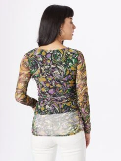 WAREHOUSE Longsleeves Shirt Jemma Lewis Dames Zwart -Dameskleding Verkoop Winkel c83c6e669ae35dba9977cb7e0db07fb0