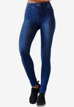 Buffalo Jeans Skinny Jeggings Dames Blauw