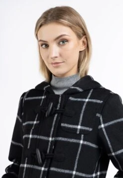 Duffelcoats Tussenmantel Dames Zwart -Dameskleding Verkoop Winkel ca05acf251ee85da55f8c21d7a78066f