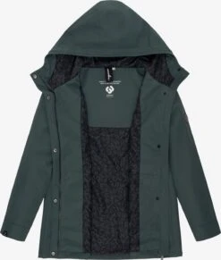 Ragwear Regenjassen Functionele Jas Urbanna Remake Dames Donkergroen -Dameskleding Verkoop Winkel ca2b9f6d7763a2173515074347e39fe7