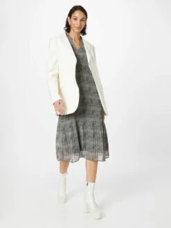 Fransa Midi Jurken Jurk Dames Antraciet -Dameskleding Verkoop Winkel cb1f300fe888b5b22d31113d18a4b71b