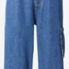 Tuinbroeken Wide Leg Tuinbroek Jeans Madlen Dames Blauw -Dameskleding Verkoop Winkel cb22ed81cd722528625bedb9e8725ad8