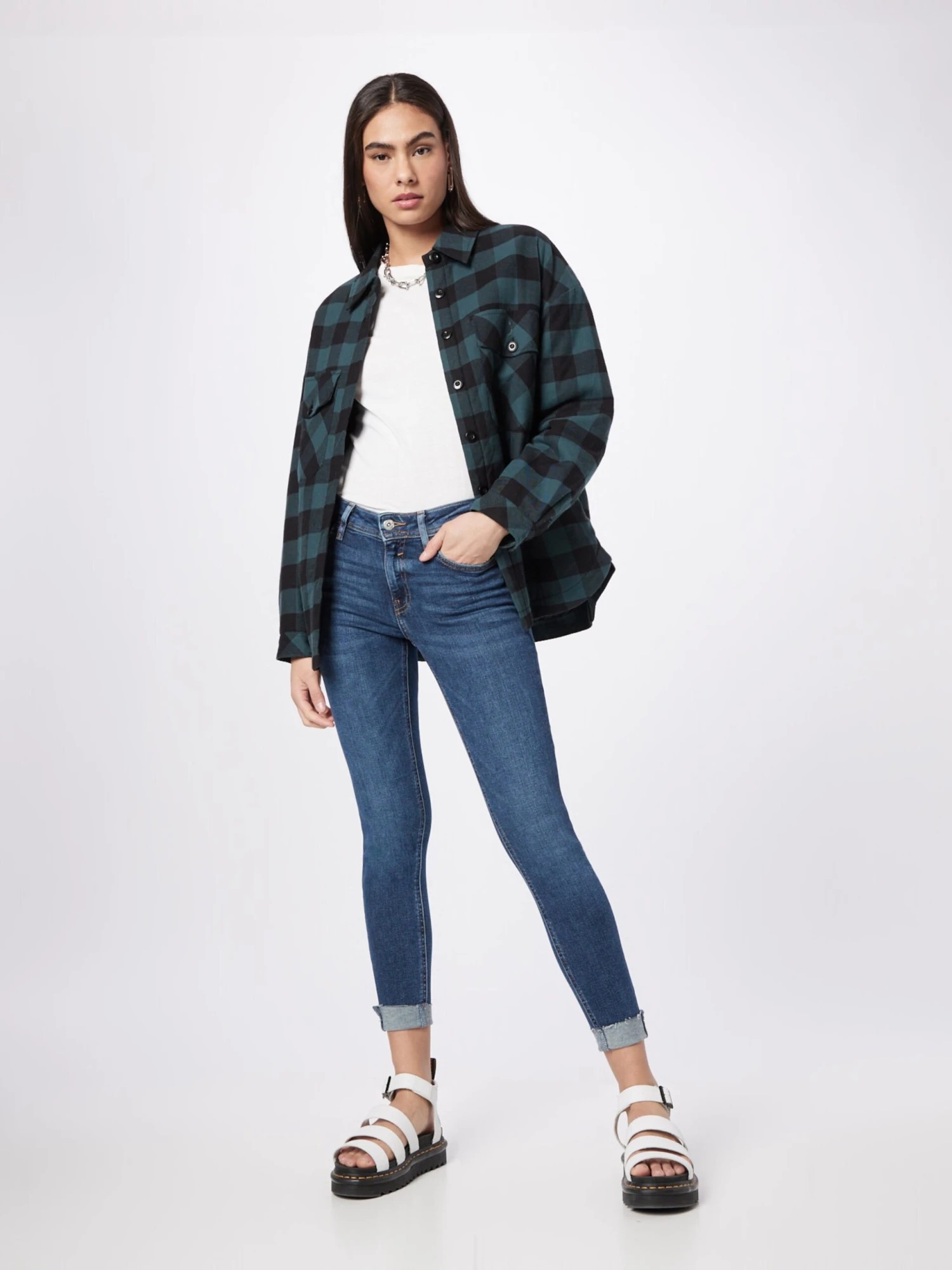 RIVER ISLAND Jeans Slimfit Jeans AMELIE Dames Blauw 7 RIVER ISLAND Jeans Slimfit Jeans AMELIE Dames Blauw - Afbeelding 5