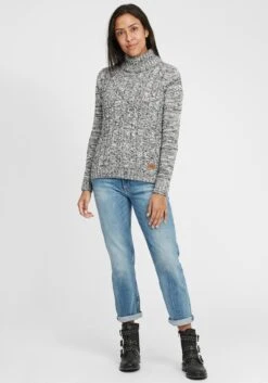 OXMO Coltruien Trui Philipa Dames Grijs / Lichtgrijs / Grijs Gemêleerd -Dameskleding Verkoop Winkel ce57bd7d07a27363cb8a029298306a04