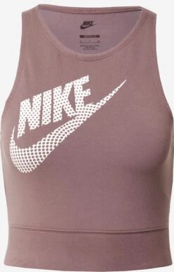 Nike Sportswear Crop Tops Top Dames Mauve