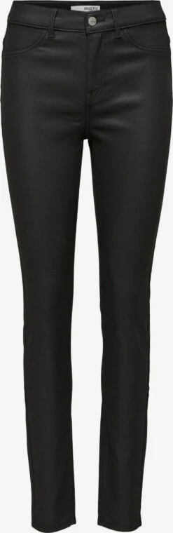 Selected Femme Jeans Skinny Jeggings Gaiamaya Dames Zwart