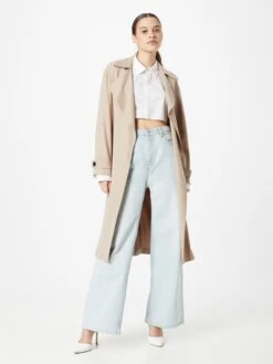 Dorothy Perkins Trenchcoats Tussenmantel Dames Taupe -Dameskleding Verkoop Winkel ce988323d8e489760388688fafcf7300