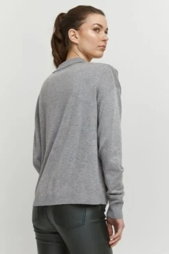 B.young Truien Trui PIMBA Dames Lichtgrijs -Dameskleding Verkoop Winkel cf581209d1495849fc7813d4b9f9c692