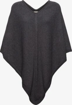 ESPRIT Ponchos & Kimonos Cape Dames Grafiet