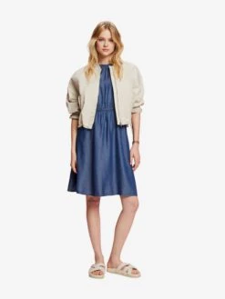 ESPRIT Mini Jurken Jurk Dames Donkerblauw -Dameskleding Verkoop Winkel cfe9a7c9e3b00ebdb3af426671524252