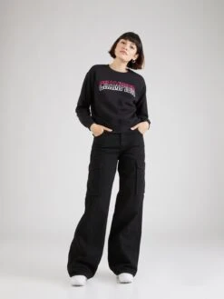 Sweatshirts Sweatshirt Dames Zwart -Dameskleding Verkoop Winkel cff59fc69c56014e6581f055bb6510bb